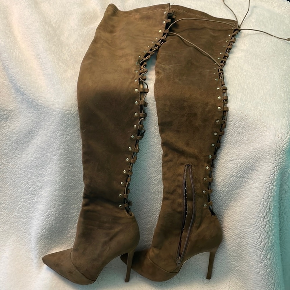 Lace up heels